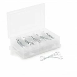 Dritz Flat Star Head Pins, White, 115 Pc Pins, Needles & Tacks 15 Dritz Flat Star Head Pins, White, 115 Pc Pins, Needles & Tacks