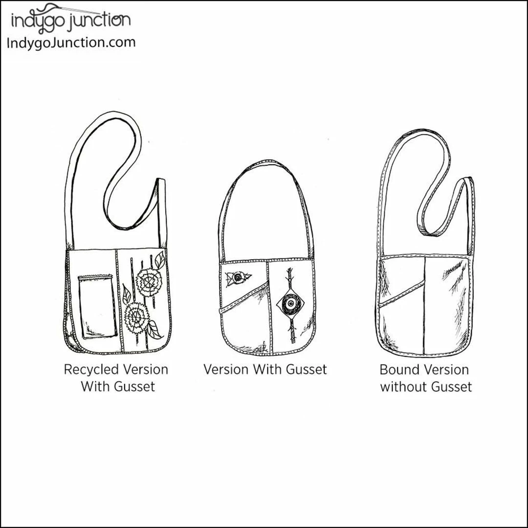 Indygo Junction Creative Crossbody Bag Pattern, PDF Download Purses & Accessories 4 Indygo Junction Creative Crossbody Bag Pattern, PDF Download Purses & Accessories