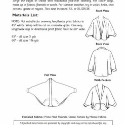 Indygo Junction Warm & Cozy Wrap Pattern