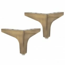 Dritz Metal Corner Legs, 2 Pc