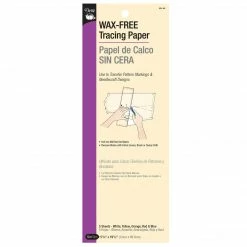 Dritz Marking Wax-Free Tracing Paper, Assorted, 5 Pc