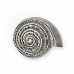 Dritz Cast Iron Shell Knob, Silver Outlet