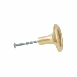 Dritz Brass Button Knob Hooks & Knobs