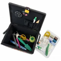 Dritz Rectangular Sewing Basket, Large