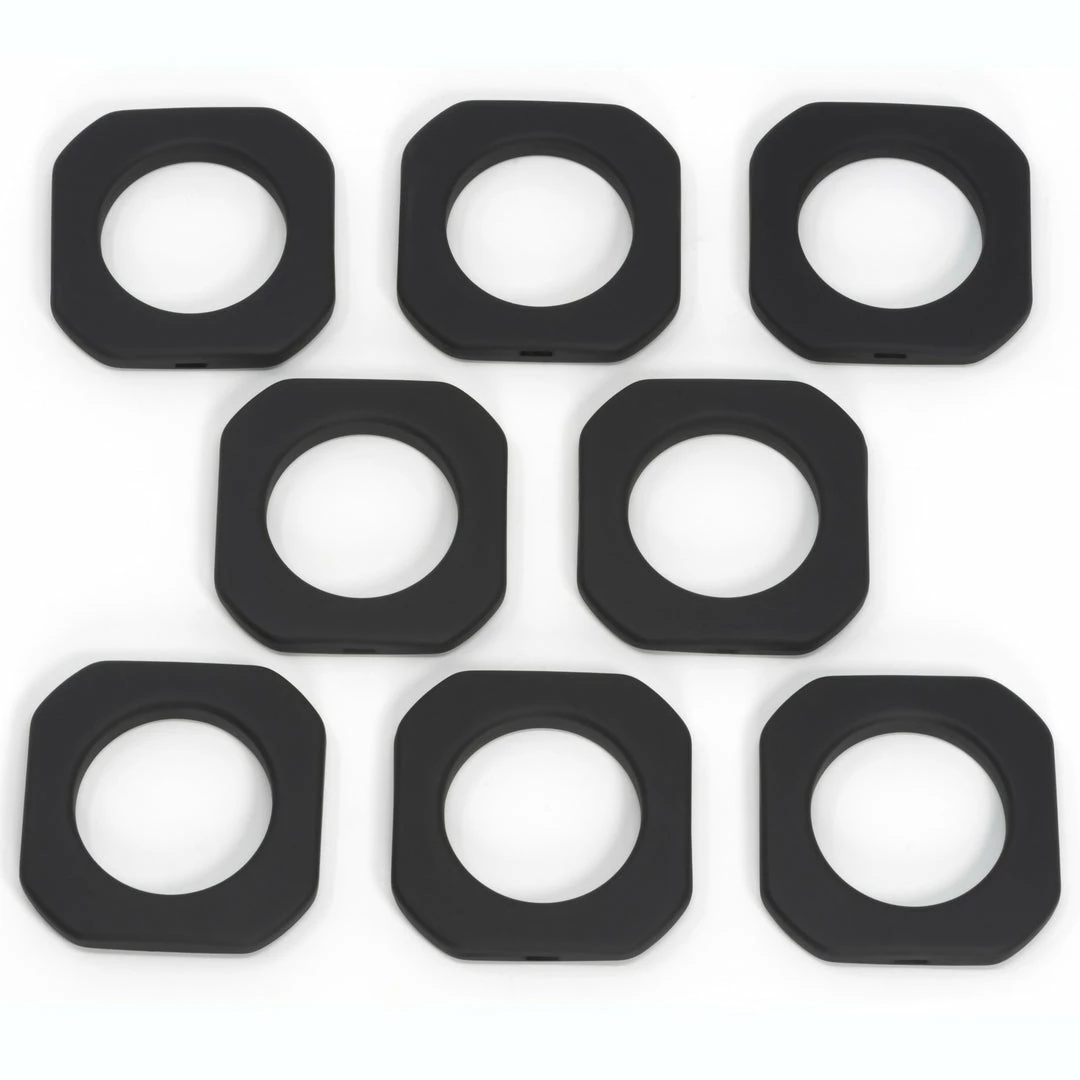Dritz 1-9/16" Square Curtain Grommets, Matte Black, 8 Sets Curtain Grommets & Rings 4 Dritz 1-9/16" Square Curtain Grommets, Matte Black, 8 Sets Curtain Grommets & Rings