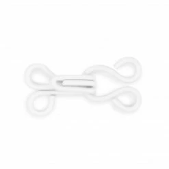 Dritz Hooks & Eyes, 72 Sets, White Bulk Notions