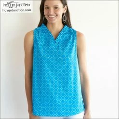 Indygo Junction Turn About Tank Pattern Apparel