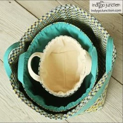 Indygo Junction Home & Storage Banded Nesting Baskets Pattern