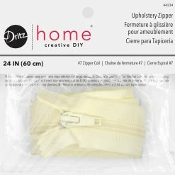 Dritz Upholstery Zipper, Cream