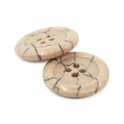 Dritz Recycled Polyester Round Button, 23mm, 2 Pc