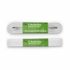 Dritz 3/4" Non-Roll Elastic, White