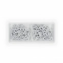 Dritz Hooks & Eyes, 20 Pc, White