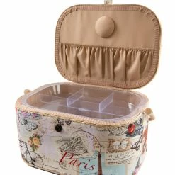 Dritz Oval Sewing Basket, XL Sewing Baskets & Storage
