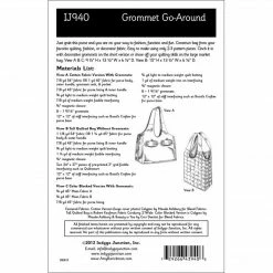Indygo Junction Grommet Go-Around Purse Pattern, PDF Download Purses & Accessories