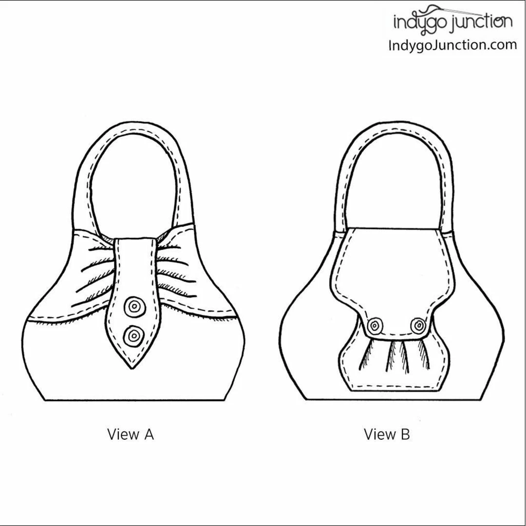 Indygo Junction Purses & Accessories Streetcar Bag Pattern, PDF Download 4 Indygo Junction Purses & Accessories Streetcar Bag Pattern, PDF Download