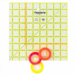 Omnigrid Glow-Line Tape, Transparent And Fluorescent