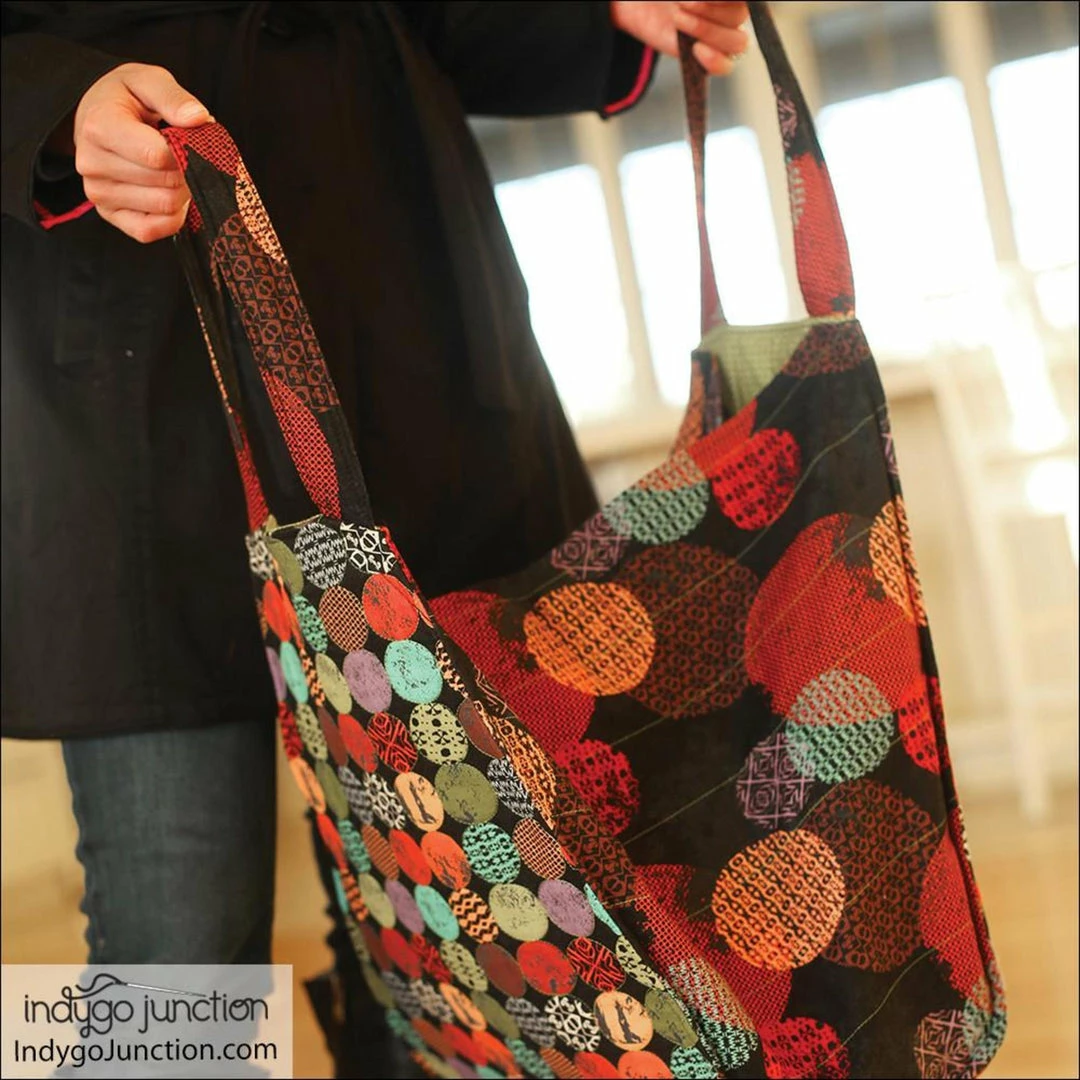 Indygo Junction Trapezoid Quilted Tote Pattern, PDF Download Purses & Accessories 8 Indygo Junction Trapezoid Quilted Tote Pattern, PDF Download Purses & Accessories
