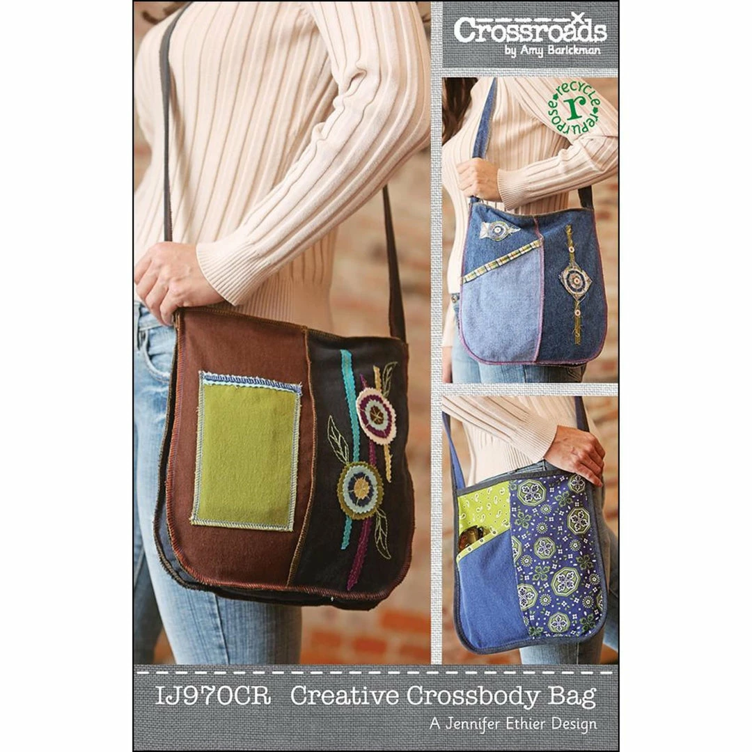 Indygo Junction Creative Crossbody Bag Pattern, PDF Download Purses & Accessories 3 Indygo Junction Creative Crossbody Bag Pattern, PDF Download Purses & Accessories