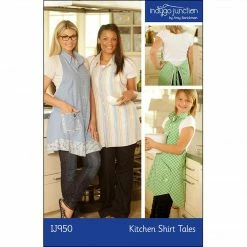 Indygo Junction Kitchen Shirt Tales Recycled Apron Pattern