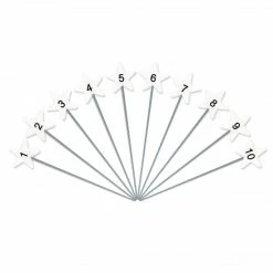 Dritz Flat Star Head Pins, White, 115 Pc Pins, Needles & Tacks 11 Dritz Flat Star Head Pins, White, 115 Pc Pins, Needles & Tacks