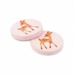 Dritz Recycled Cotton Deer Button, 15mm, 3 Pc Buttons & Cover Buttons