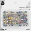 Dritz Pins & Accessories 1-3/4" Craft Pins, Assorted, 250 Pc