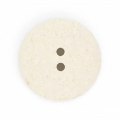 Dritz Recycled Cotton Round Button, 23mm, 2 Pc 81 Dritz Recycled Cotton Round Button, 23mm, 2 Pc