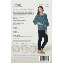 Indygo Junction Apparel Raglan Top Pattern