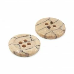 Dritz Recycled Polyester Round Button, 18mm, 3 Pc Buttons & Cover Buttons