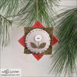 Indygo Junction Hearth & Home Holiday Ornament Pattern, PDF Download