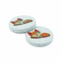 Dritz Buttons & Cover Buttons Recycled Cotton Fox Button, 15mm, 3 Pc