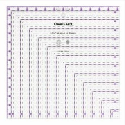 Omnigrid Quilting Rulers Square Up Ruler, 12-1/2"