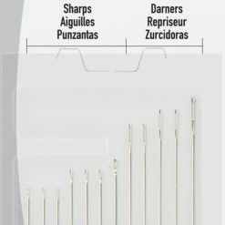 Dritz Household Sharps & Darners Needles, 12 Pc