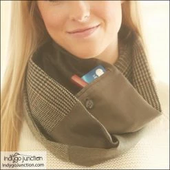 Indygo Junction Purses & Accessories Infinity Pocket Scarf Pattern 10 Indygo Junction Purses & Accessories Infinity Pocket Scarf Pattern
