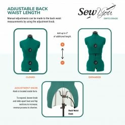 Dritz Sew You Adjustable Dress Form Dress Forms