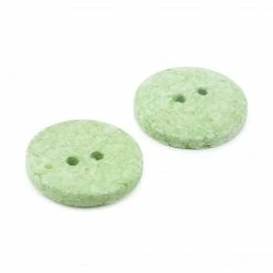 Dritz Buttons & Cover Buttons Recycled Cotton Round Button, 18mm, 3 Pc