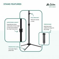 Dritz Dress Forms Mr. Tailor Adjustable Male Form