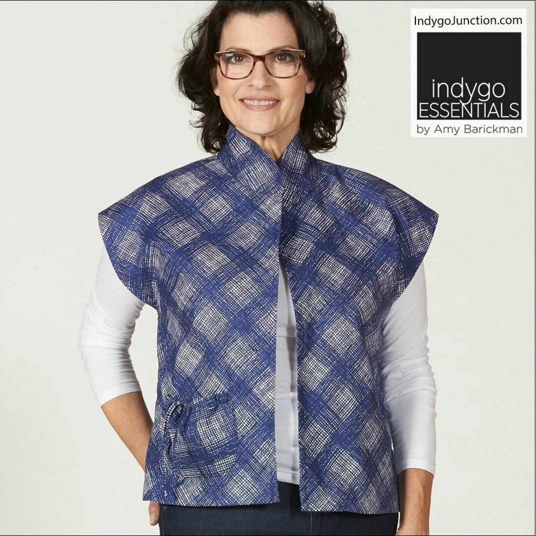 Indygo Junction Mandarin Vest Pattern Apparel 11 Indygo Junction Mandarin Vest Pattern Apparel