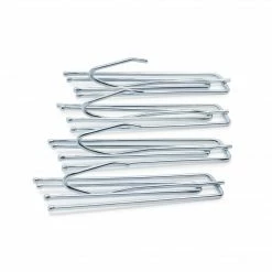 Dritz Long Neck Pleater Hooks, Silver, 14 Pc