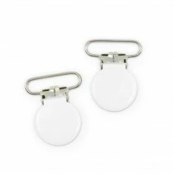 Dritz Specialty Closures 1" Suspender/Mitten Clips, 2 Pc