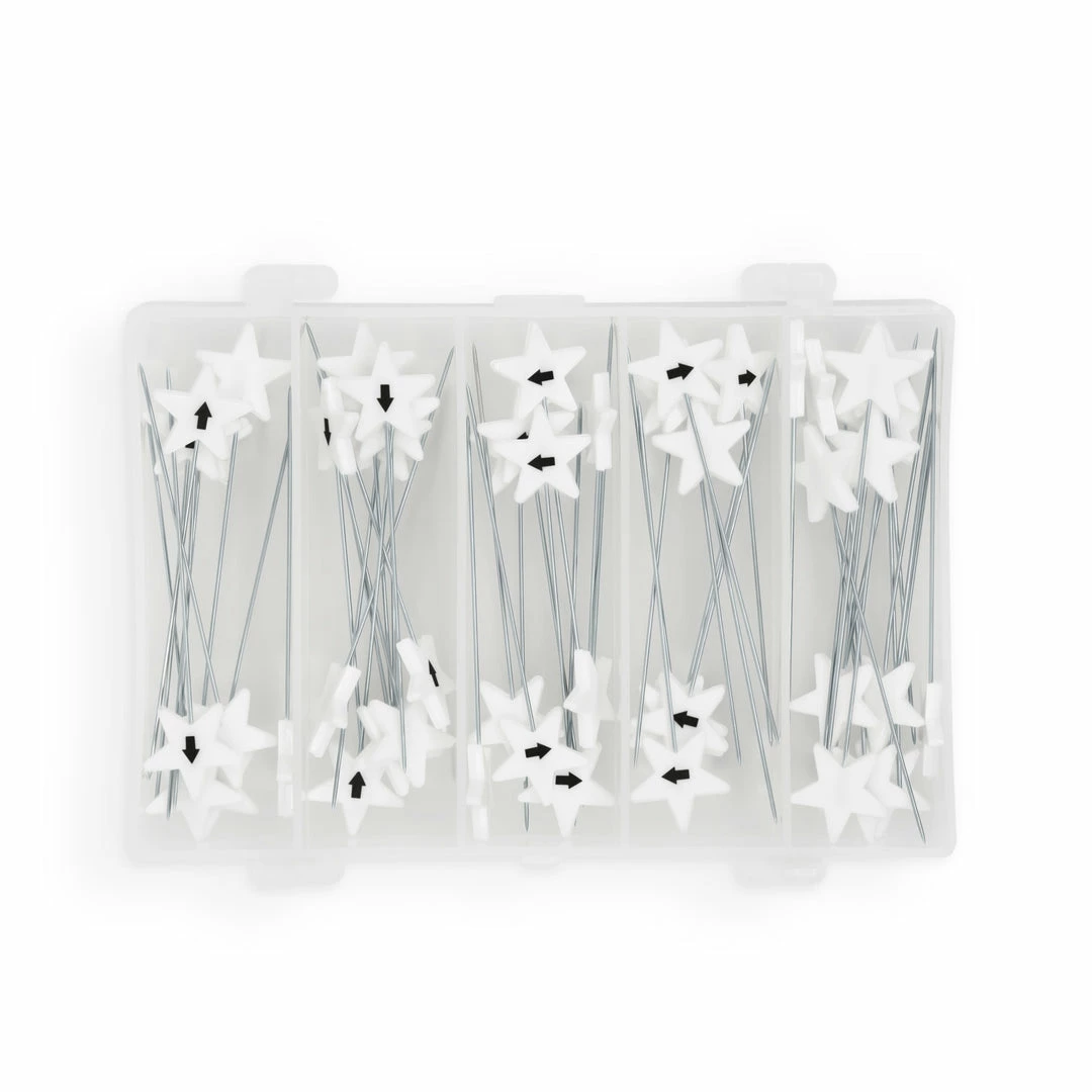 Dritz Flat Star Head Pins, White, 115 Pc Pins, Needles & Tacks 8 Dritz Flat Star Head Pins, White, 115 Pc Pins, Needles & Tacks