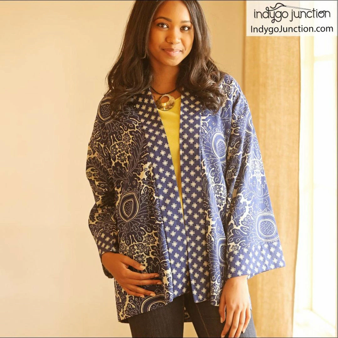 Indygo Junction Apparel Contemporary Kimono Pattern 6 Indygo Junction Apparel Contemporary Kimono Pattern
