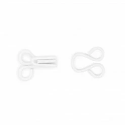 Dritz Hooks & Eyes, 72 Sets, White Bulk Notions