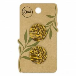 Dritz Sustainable Coconut Round Button, 23mm, 2 Pc Buttons & Cover Buttons