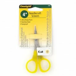 Omnigrid 4" Embroidery Scissors, Stainless Steel