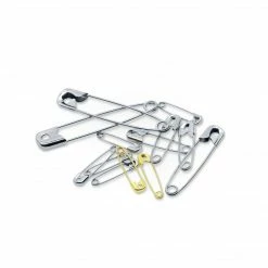 Dritz Pins & Accessories Safety Pins & Storage Box, Assorted Sizes, 100 Pc