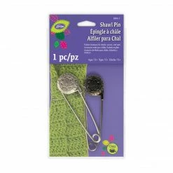 LoRan Vintage Flower Metal Shawl Pins, Silver, 2 Pc Embroidery 6 LoRan Vintage Flower Metal Shawl Pins, Silver, 2 Pc Embroidery