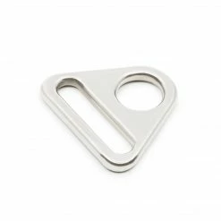 Dritz Rings & Swivel Hooks 1" Triangle Rings, Nickel, 2 Pc