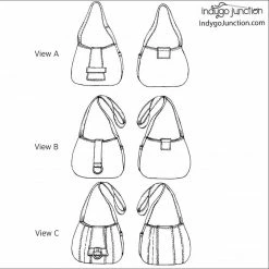 Indygo Junction Purses & Accessories Side Note Satchel Pattern
