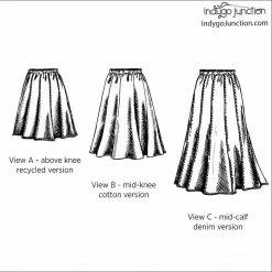 Indygo Junction Modern Gored Skirt Pattern